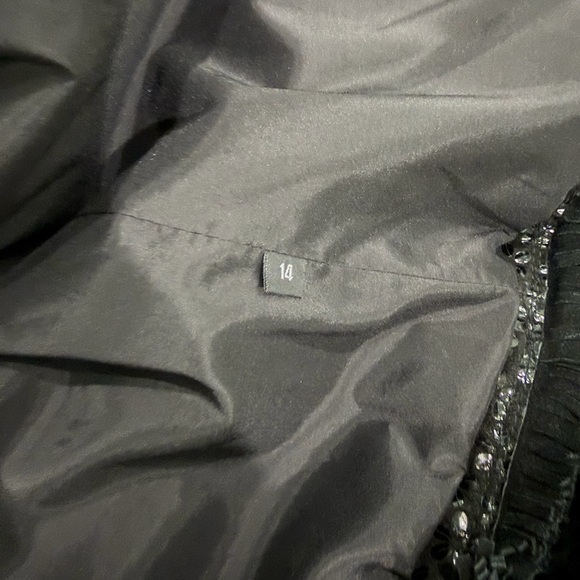 Doncaster Leather Jacket Zip-Front Jacket and Fringe Detail - Picture 5 of 5